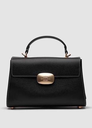 💎 coach eliza top handle in signature canvas black  ki99389