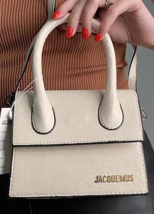 🔥 jacquemus le chiquito mini cream  ki23024