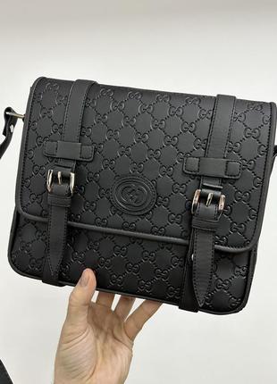 🔥 gucci gg messenger bag black manbag  ki77042