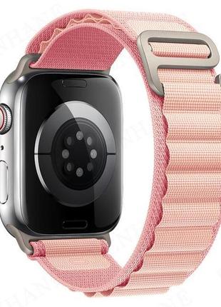 Ремешок для часов apple watch alpine loop 38/40/41 mm, ремень для часов сменный розовый