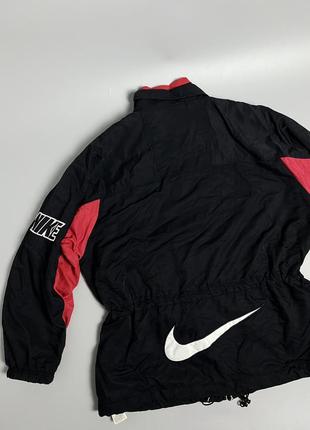 Вінтажна  куртка nike big logo гарна на утяжках4 фото