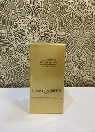 Ліфтинг-сироватка для обличчя christian breton age priority the ultimate lifting serum1 фото