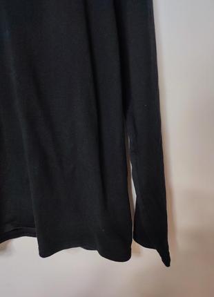 Лонгслив толстовка кофта мужская черная black fruit of the loom classic man, размер xl4 фото