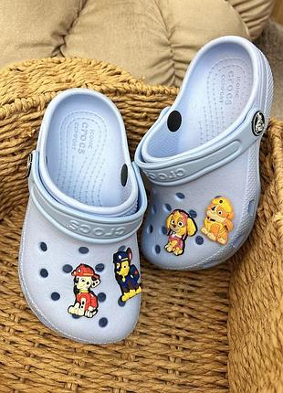 Детские кроксы сабо crocs classic clog kids для мальчиков и девочек лидер продаж джибитсы