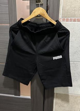 Puma чоловічі шорти нові оригінальні чорні з біркою
