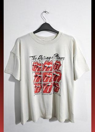 Футболка об'ємна hennes and mauritz handm the rolling stones