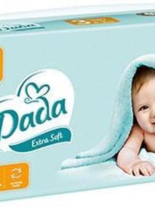 Підгузки дитячі dada extra soft 56 шт/уп, розмір №3, 4-9 кг