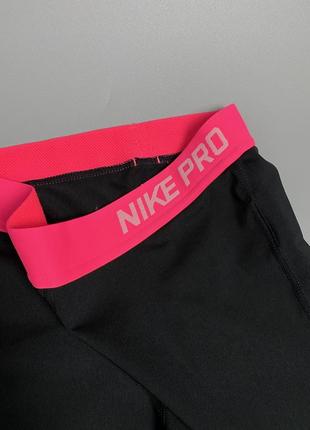 Лосіни капрі найк nike pro для спорту залу тренувань прогулянок2 фото