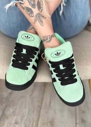 Adidas campus 00s mint / black6 фото