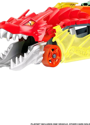 Хот вілс транспортер дракон hot wheels dragon launchtransporter 4