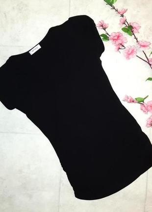 1+1=3 стильна чорна трикотажна футболка orsay, розмір 42 - 44