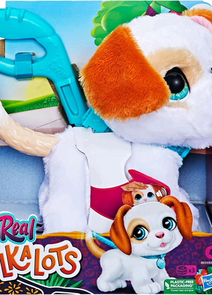 Hasbro furreal walkalots large racker interactive dog