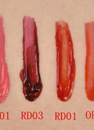 Акция!!! тинт для губ vine lip tint man zi miao тон cr01 розовый коралл rose coral