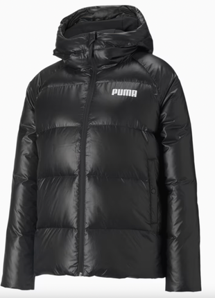 Жіноча пухова куртка puma goose down style women's jacket size m3 фото