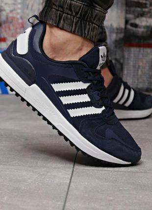 Мужские кроссовки adidas zx 700 (сині/білі)