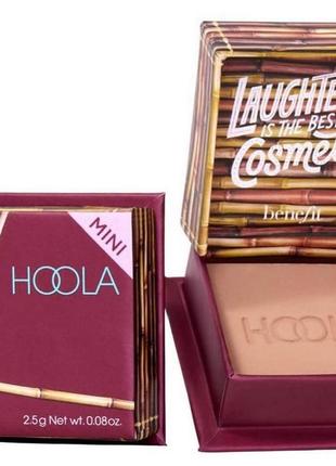 Бронзер, benefit hoola matte bronzing powder