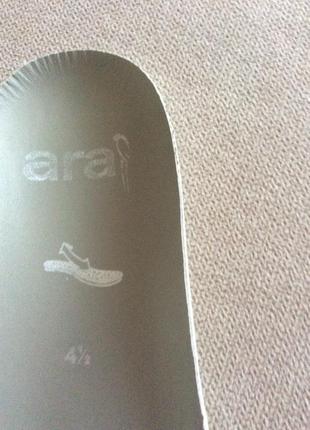 Фірмові шкіряні кросівки провідного німецького бренду ara.9 фото