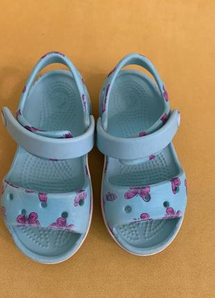 Сандалии crocs c 7