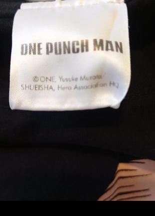 One punch man нова футболка чоловіча чорна р.s7 фото