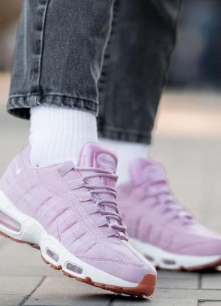 Кросівки nike air max 95 pink1 фото