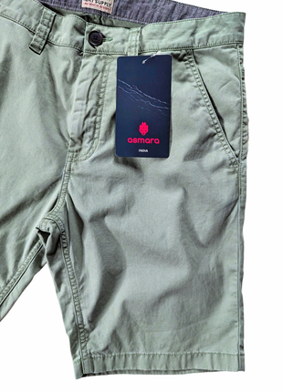 Next supply sample лёгкие шорты чиносы| garment dyed | 322 фото