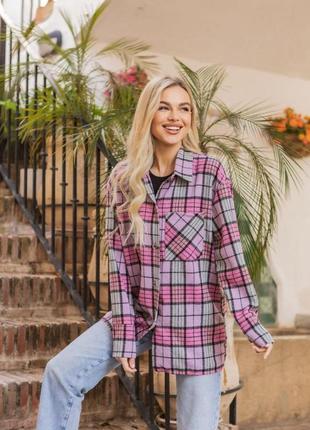 Сорочка в клітинку