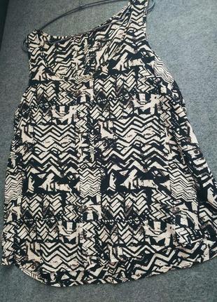 Невесомая открытая блуза из вискозы 46-38 размера4 фото