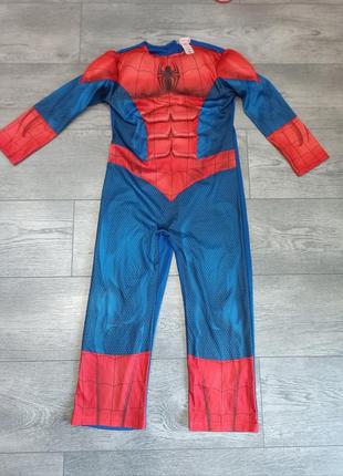 Костюм спайдермена spiderman в идеальном состоянии на возраст 5-6 лет