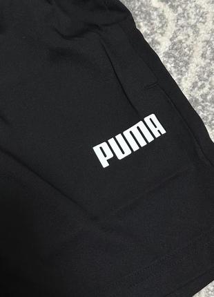 Мужские шорты puma оригинал новые с биркой черные4 фото