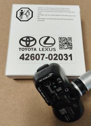 Датчик давления тиску в шинах коліс toyota lexus pmv-c210 42607-02031 4260702031 42607 02031 433 мгц