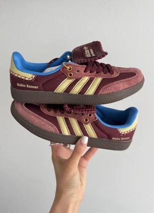 Кроссовки adidas samba x wales &amp; bones