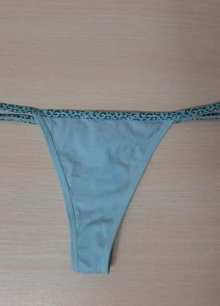 Х/б трусики стринги fancy underwear6 фото