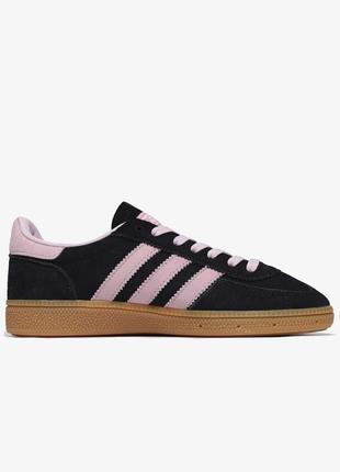 Adidas wmns handball spezial 'black clear pink gum'6 фото