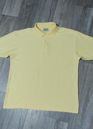 Мужская жёлтая футболка / primark / поло / мужская одежда / чоловічий одяг / чоловіча футболка