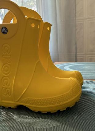 Дитячі чоботи crocs