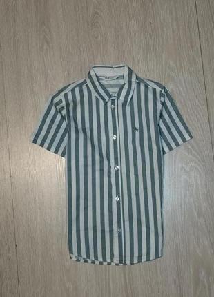 Рубашка, шведка h&amp;m на 7-8 лет2 фото