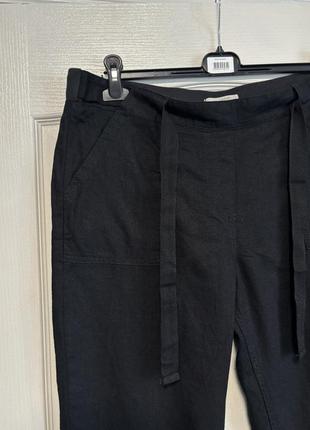 Штани жіночі льон/віскоза , брюки жіночі3 фото