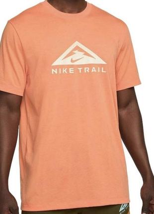 Nike trail dri-fit футболка s размер новая спортивная оригинал