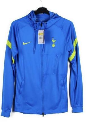 Nike tottenham dri-fit кофта олимпийка m,l,2xl размер новая футбольная голубая оригинал