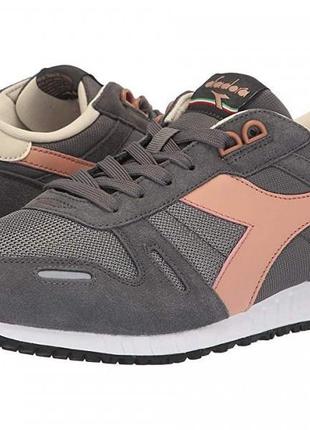 Кроссовки diadora titan ii steel gray/cafe/creme размер 43 eu/ 9,5 us/ стелька 27,5 см.