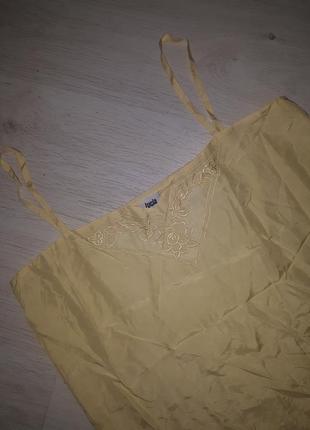 Майка/блузка желтая р.16/42