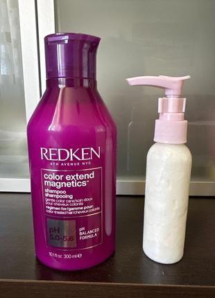 Шампунь для фарбованого волосся redken magnetics color extend shampoo + подарунок на пробу кондиціонер з цієї з серії