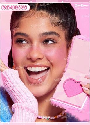 Коллекционный набор косметики «медвежа по уходу» sheglam x care bears full collection set
