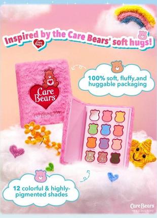 Коллекционный набор косметики «медвежа по уходу» sheglam x care bears full collection set