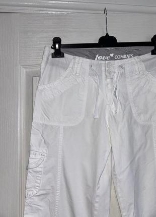 Штани жіночі білі , брюки5 фото