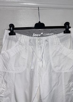 Штани жіночі білі , брюки4 фото