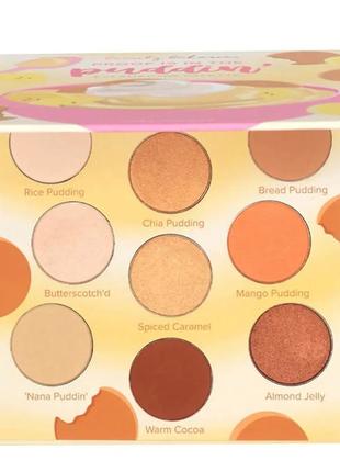 Палітра тіней beauty bakerie proof is in the pudding eyeshadow palette 1.1 x 9 г