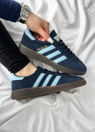 Adidas handball spezial 'navy gum'4 фото