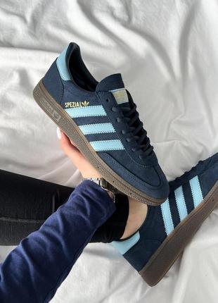 Adidas handball spezial 'navy gum'5 фото