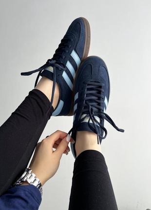 Adidas handball spezial 'navy gum'10 фото